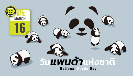Smile Date: วันแพนด้าแห่งชาติ (National Panda Day)
